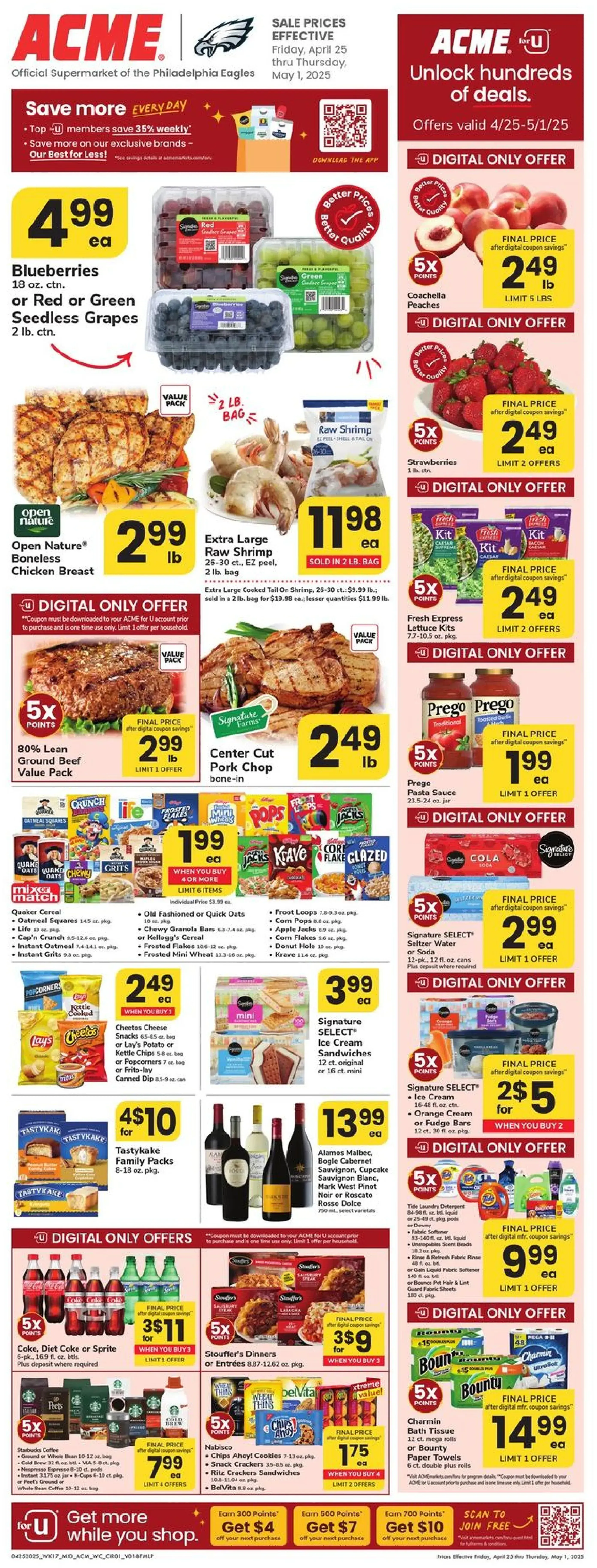 Acme Markets Weekly Ad Page 1