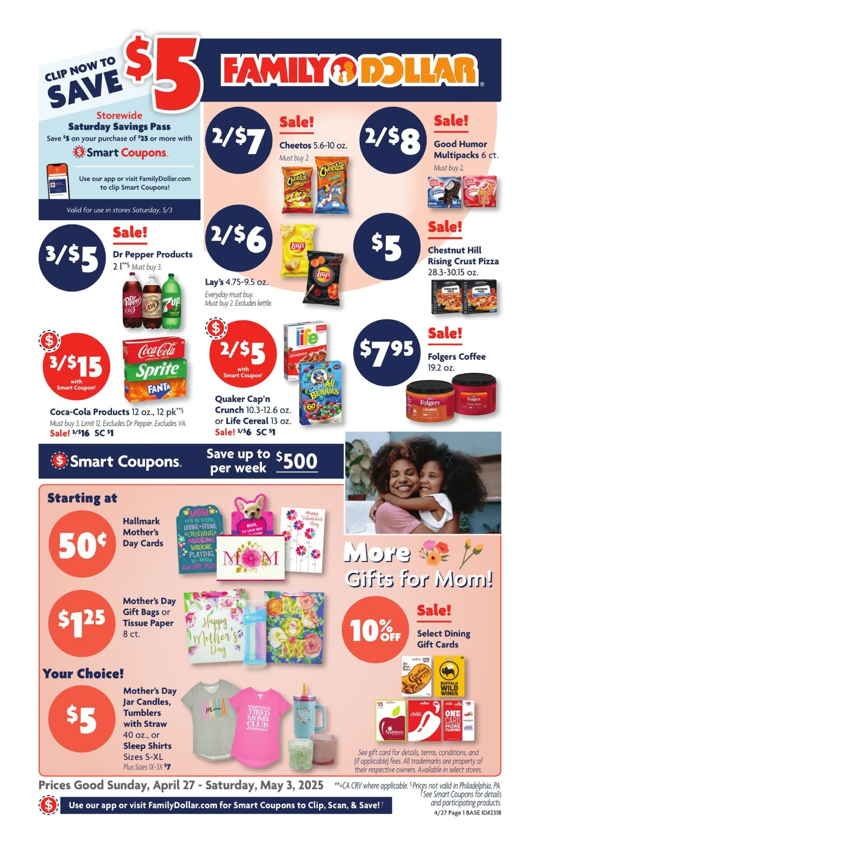 Family Dollar Weekly Ad Page 1