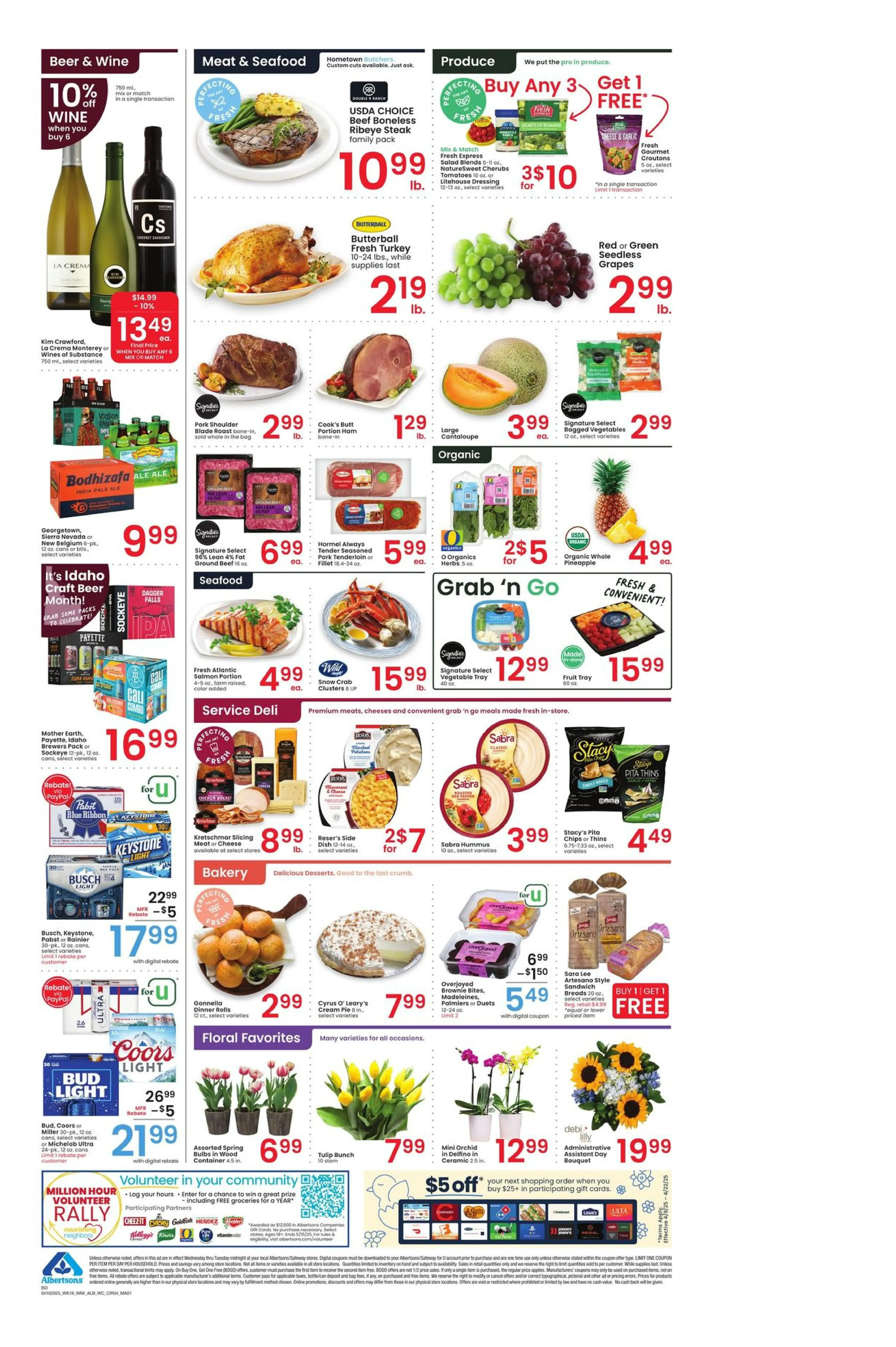 Albertsons Weekly Ad Page 4