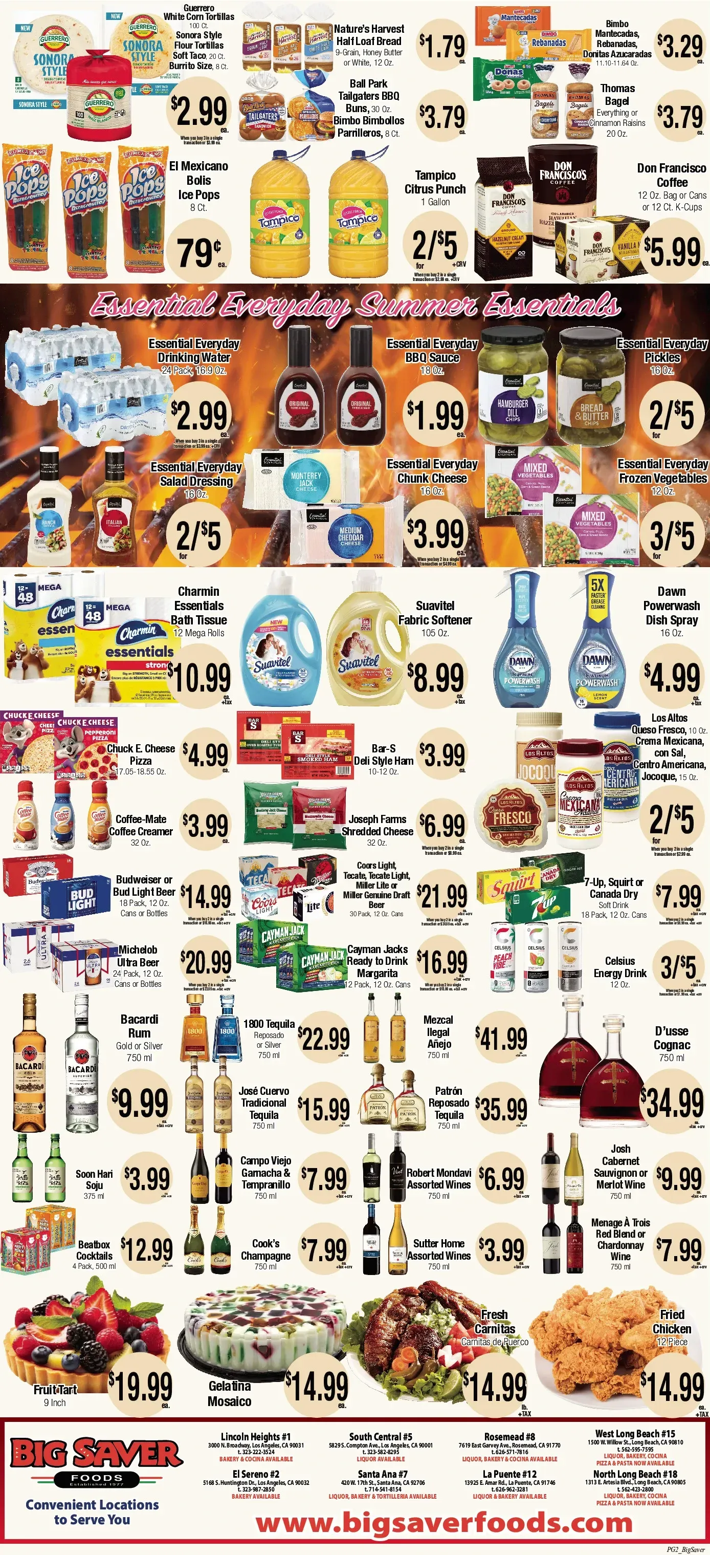 Big Saver Foods Weekly Ad Page 1