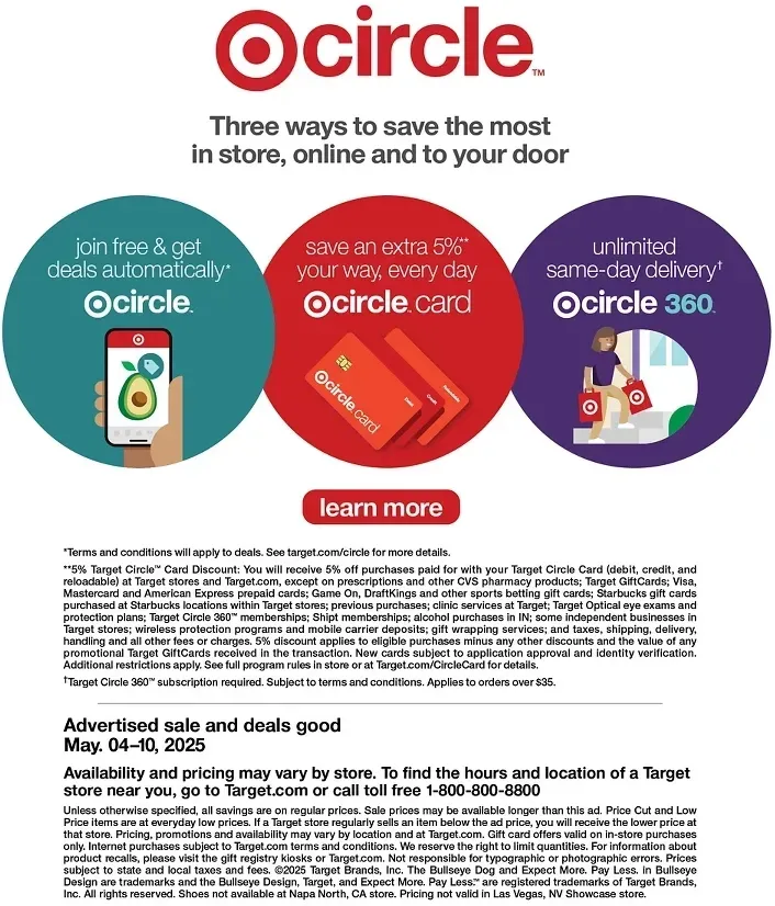 Target Weekly Ad Page 8